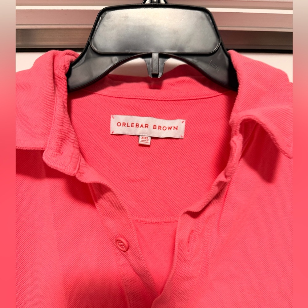 Orlebar Brown Pink Polo